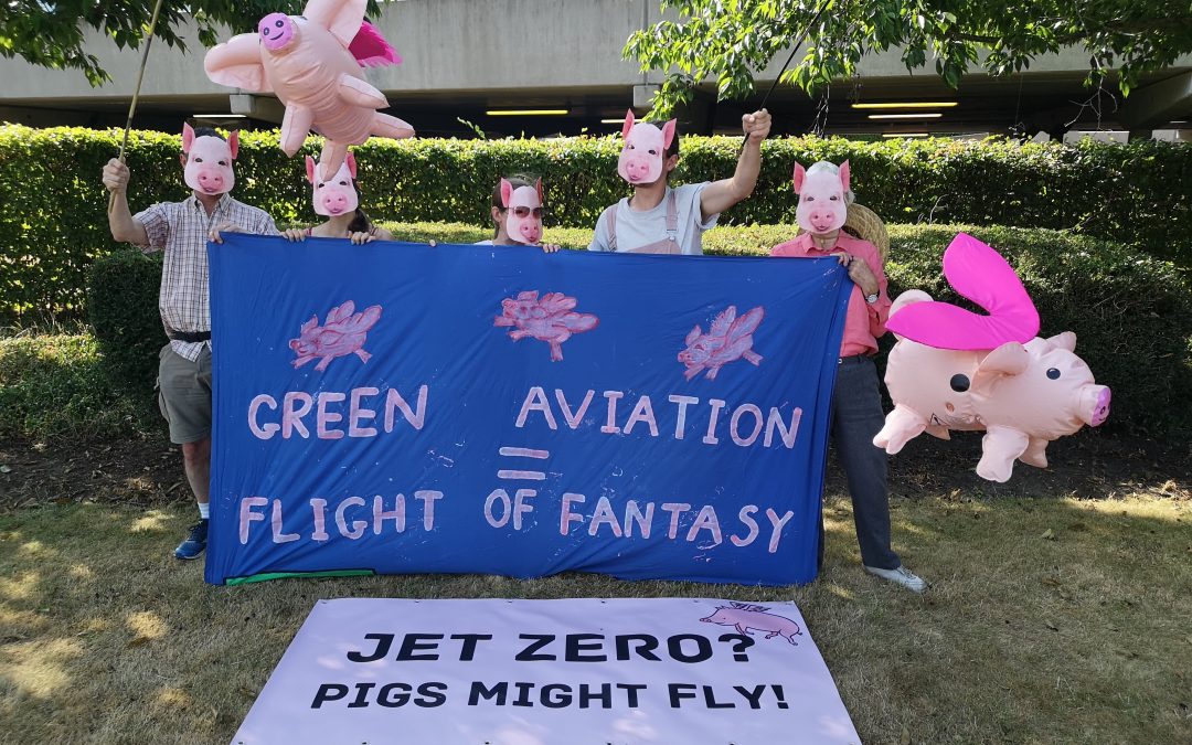 Climate and Aviation Campaigners Protest as Government Launches Controversial Jet Zero Strategy at Farnborough Air Show Today