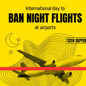 Ban night flights graphics