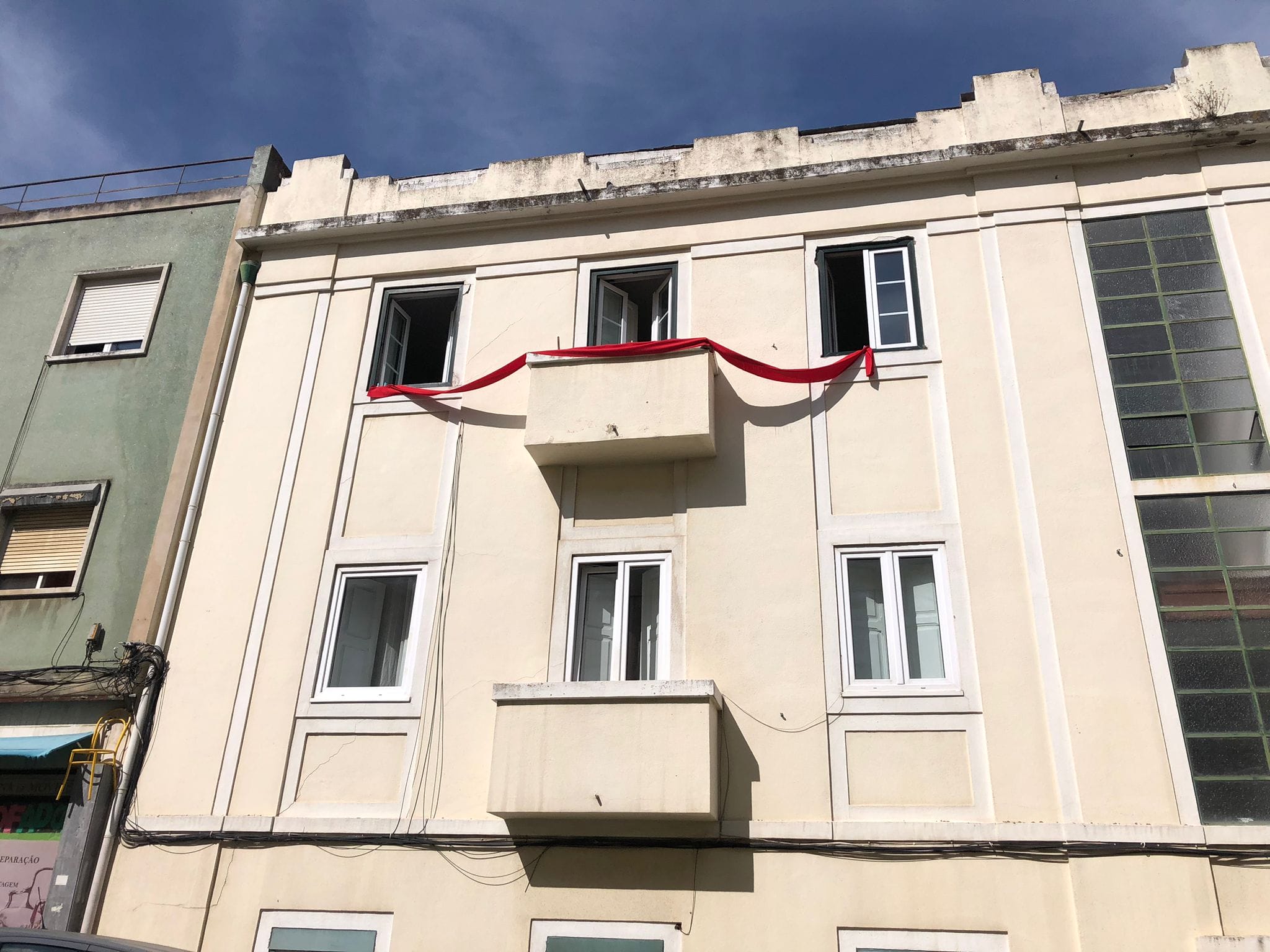 Ban Night Flights Lisbon Action on the international day for the ban of night flights in Portugal.